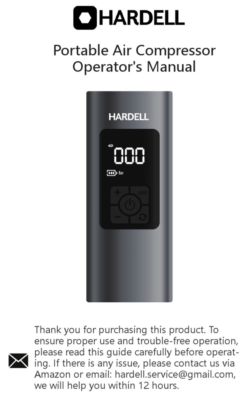HARDELL CZCQ-101 Operator's manual