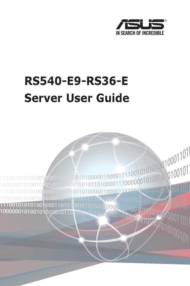 Asus RS540-E9-RS36-E User manual Asus RS540-E9-RS36-E User manual