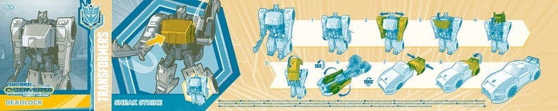 Hasbro Transformers Cyberverse Deadlock SNEAK... User manual Hasbro Transformers Cyberverse Deadlock SNEAK... User manual