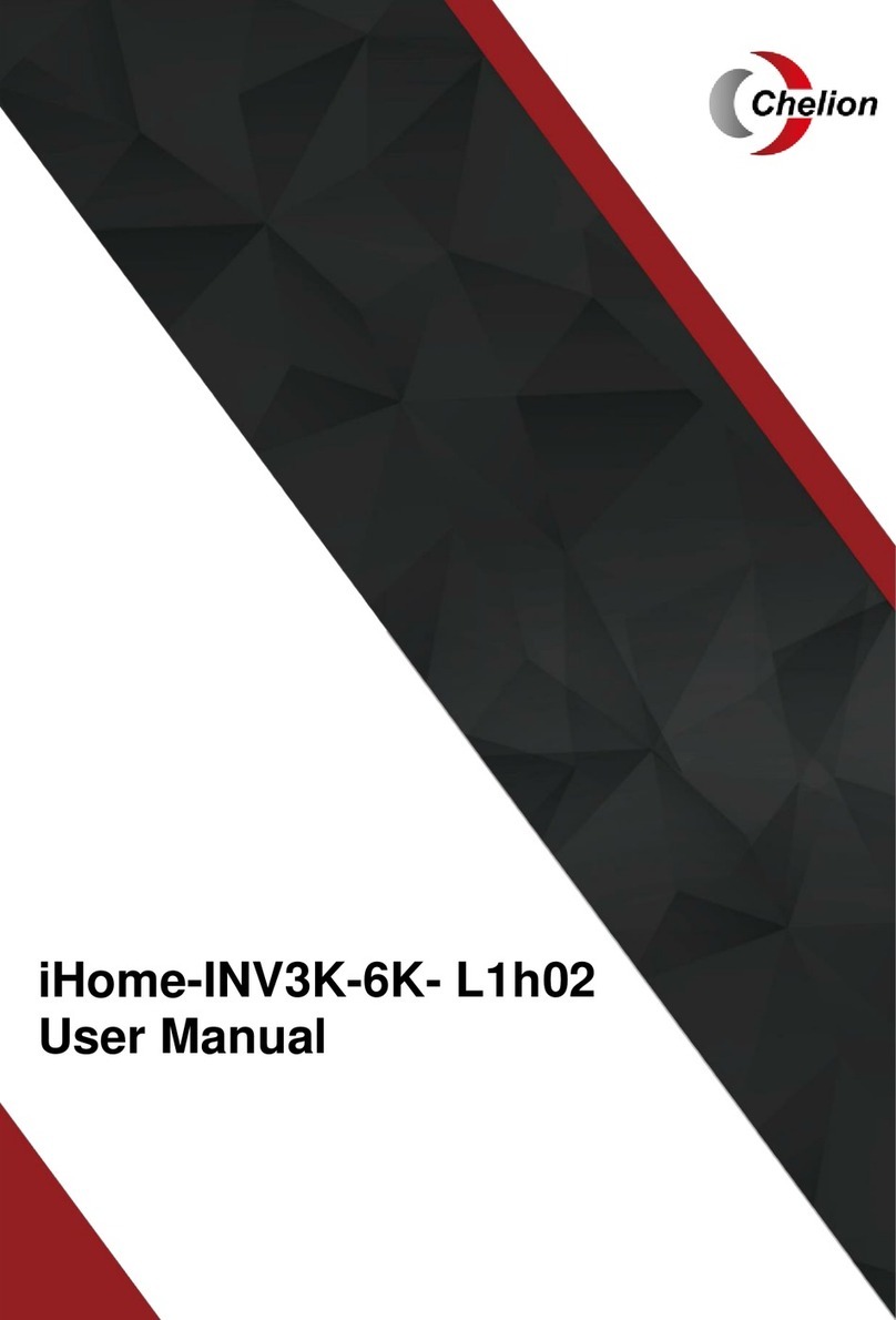 Chelion iHome-INV3K-6K-L1h02 user manual