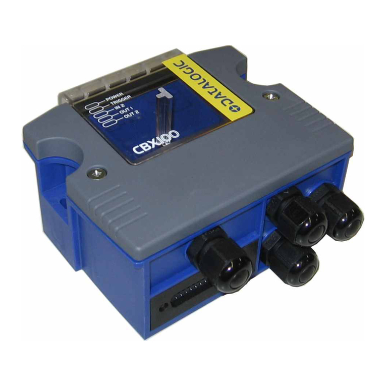 Datalogic CBX100 user manual