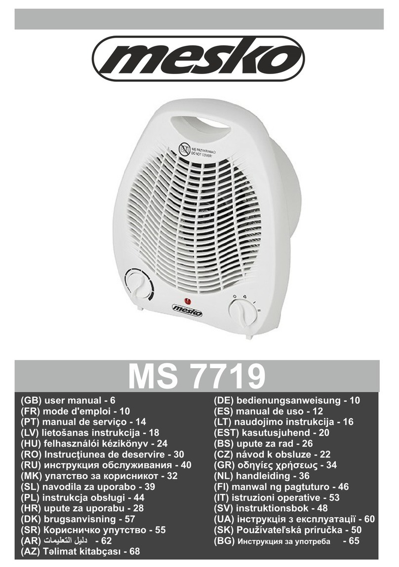Mesko MS 7719 User manual