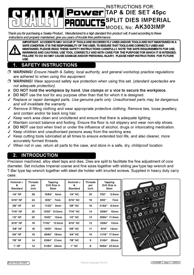 Sealey AK303IMP User manual