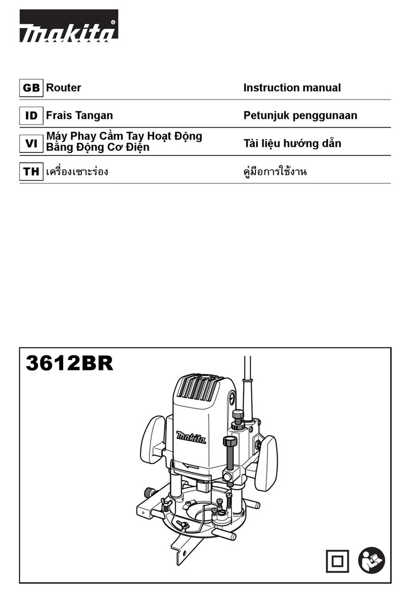 Makita 3612BR instruction manual