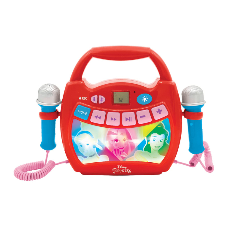 LEXIBOOK MP300 Series User manual