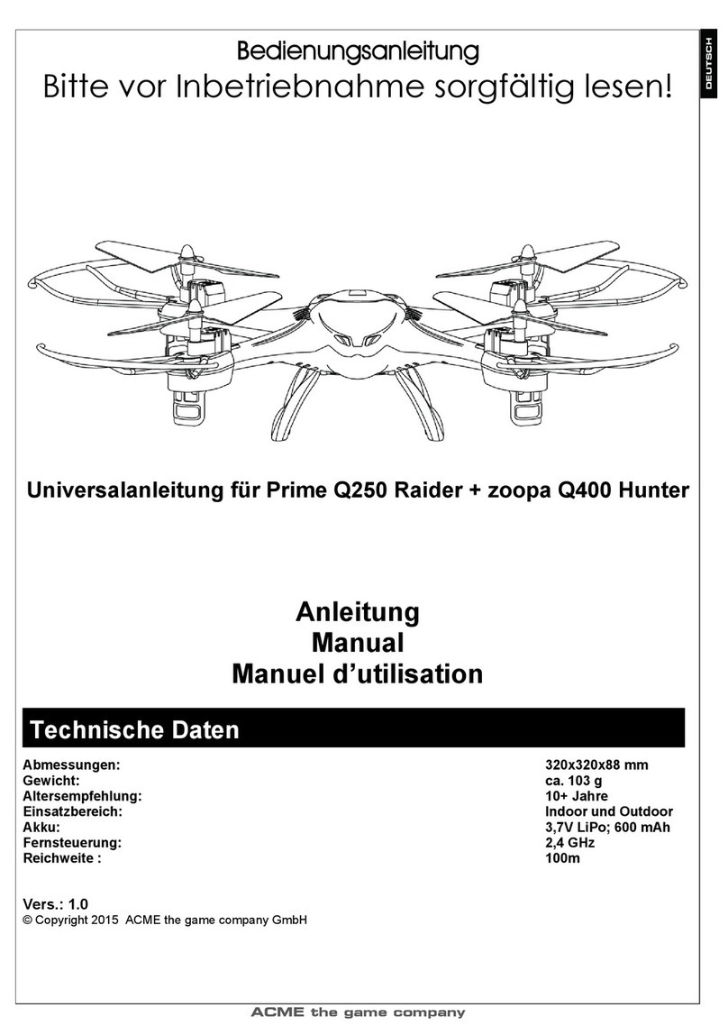 ACME Prime Q250 Raider manual