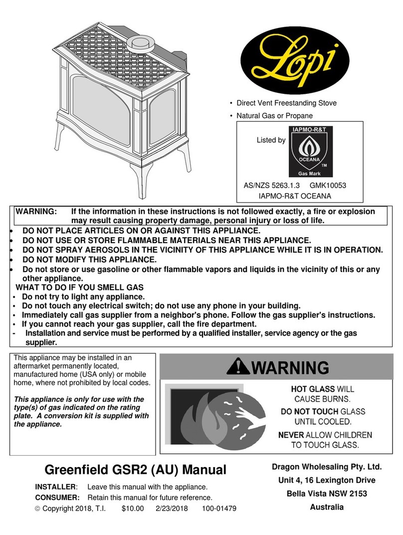 Lopi Greenfield GSR2 User manual