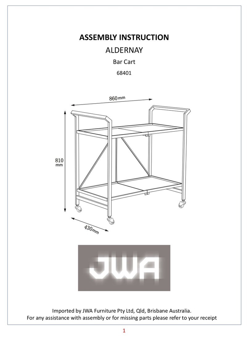 JWA ALDERNAY 68401 Assembly instruction JWA ALDERNAY 68401 Assembly instruction