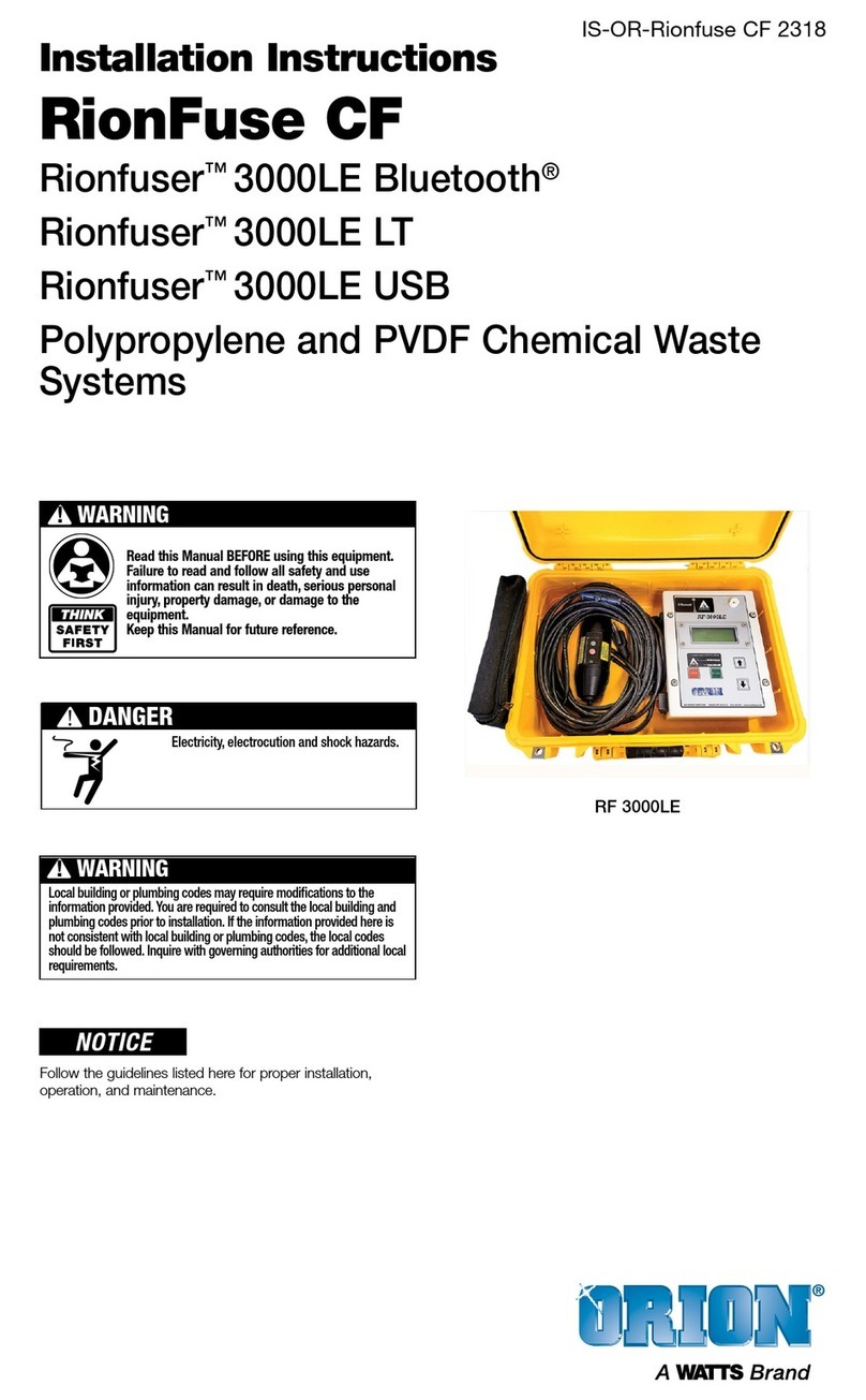 Watts RionFuse CF User manual