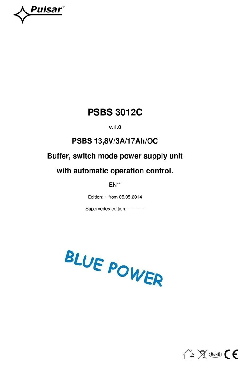Pulsar PSBS 3012C User manual