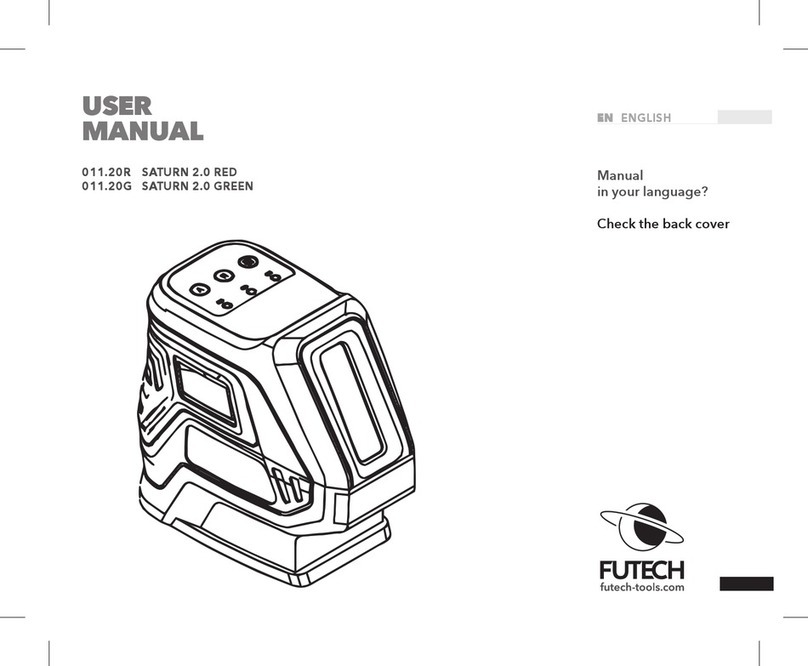 Futech SATURN 2.0 RED User manual Futech SATURN 2.0 RED User manual