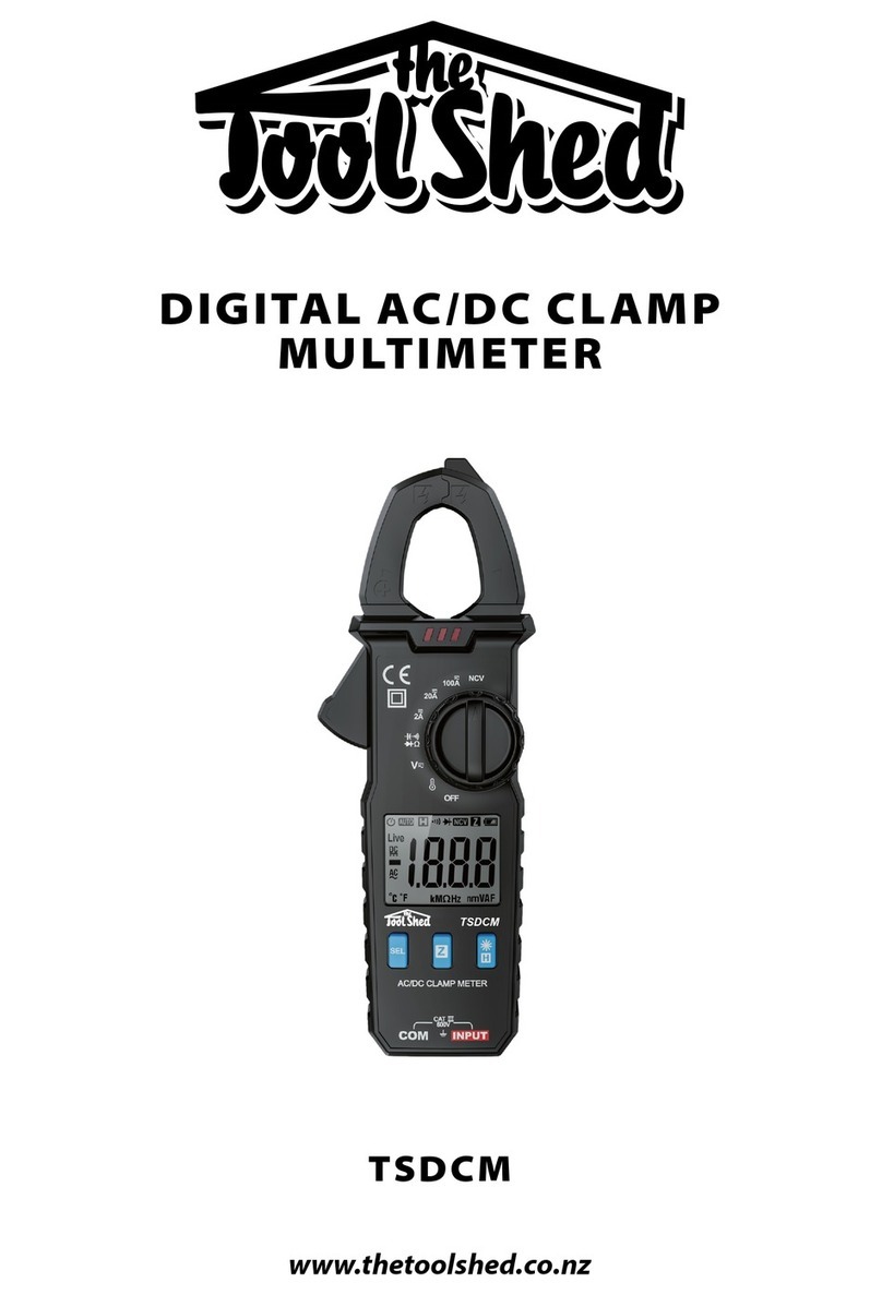Tool Shed TSDCM manual