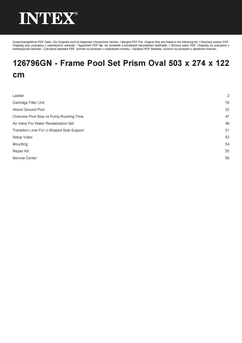 Intex PRISM FRAME 126796GN User manual