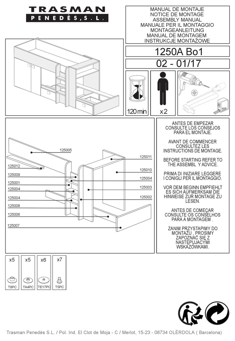 Trasman 1250A Assembly manual