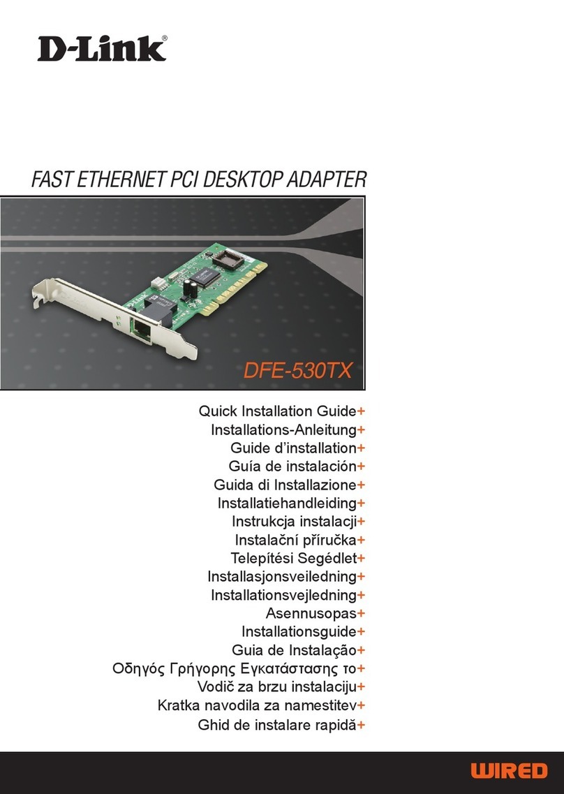 D-Link DFE-530TX User manual D-Link DFE-530TX User manual