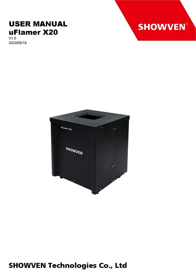Showven uFlamer X20 user manual