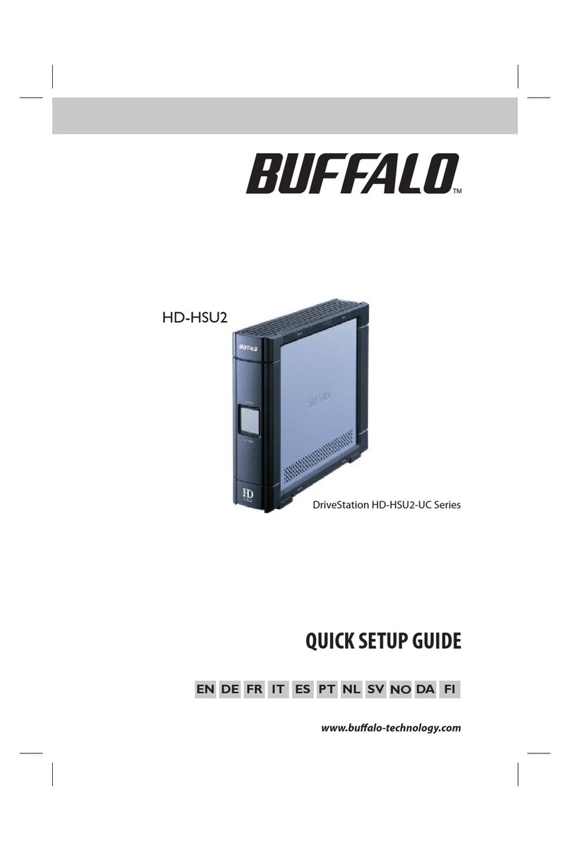 Buffalo DriveStation HD-HSU2-UC Series Quick setup guide