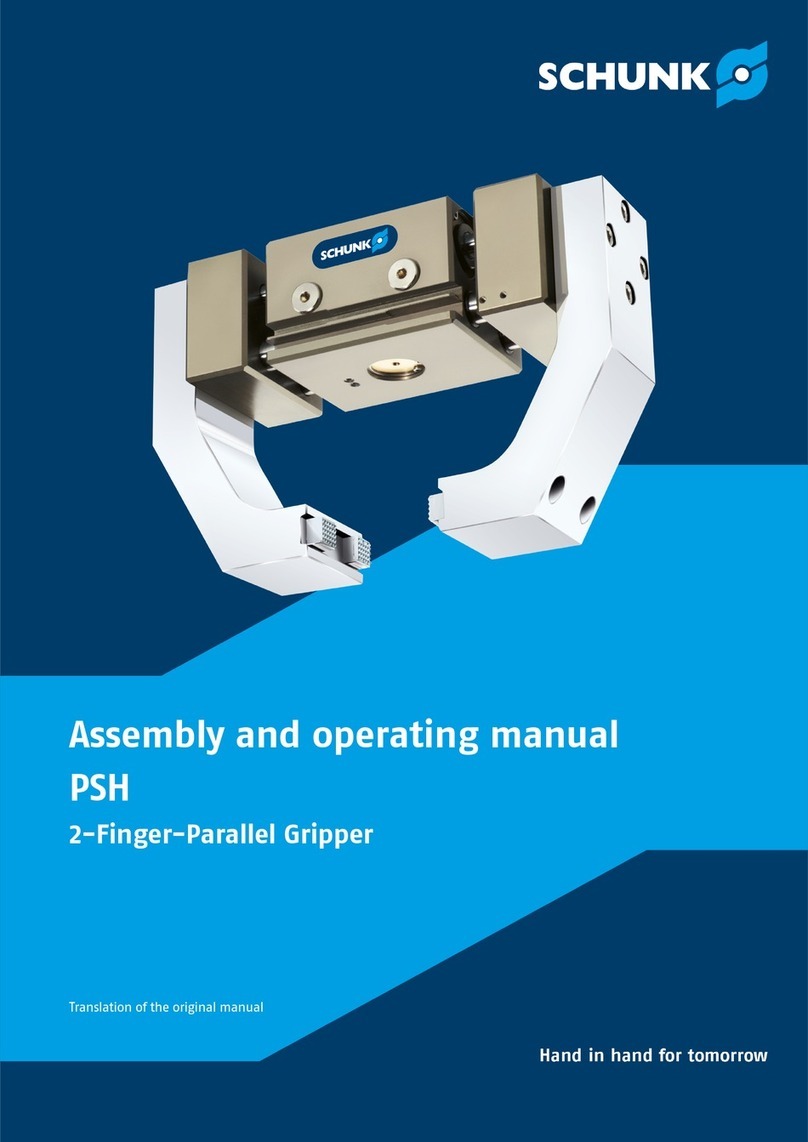 SCHUNK PSH Assembly and operating manual