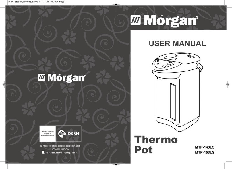 Morgan MTP-143LS User manual