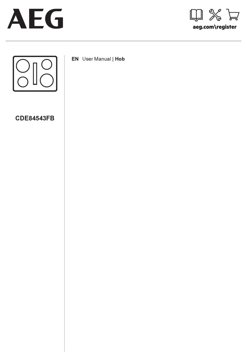AEG CDE84543FB User manual
