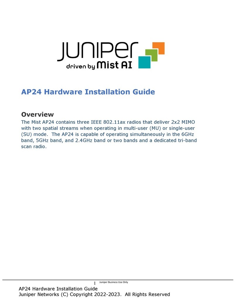 Juniper Mist AP24 Manual Juniper Mist AP24 Manual