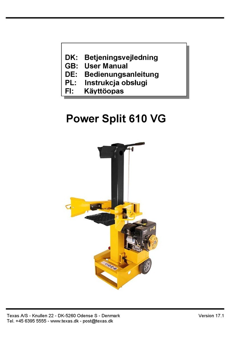 Texas A/S 610 VG User manual