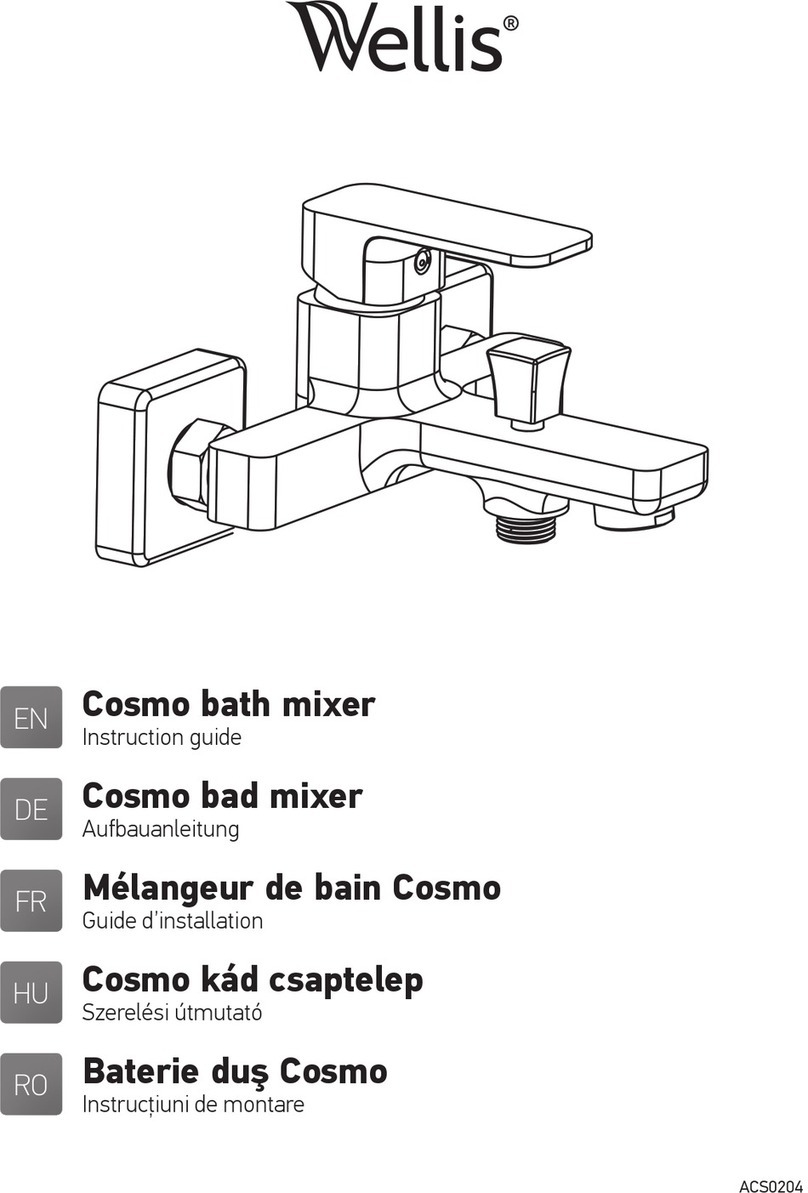Wellis Cosmo ACS0204 Instruction guide