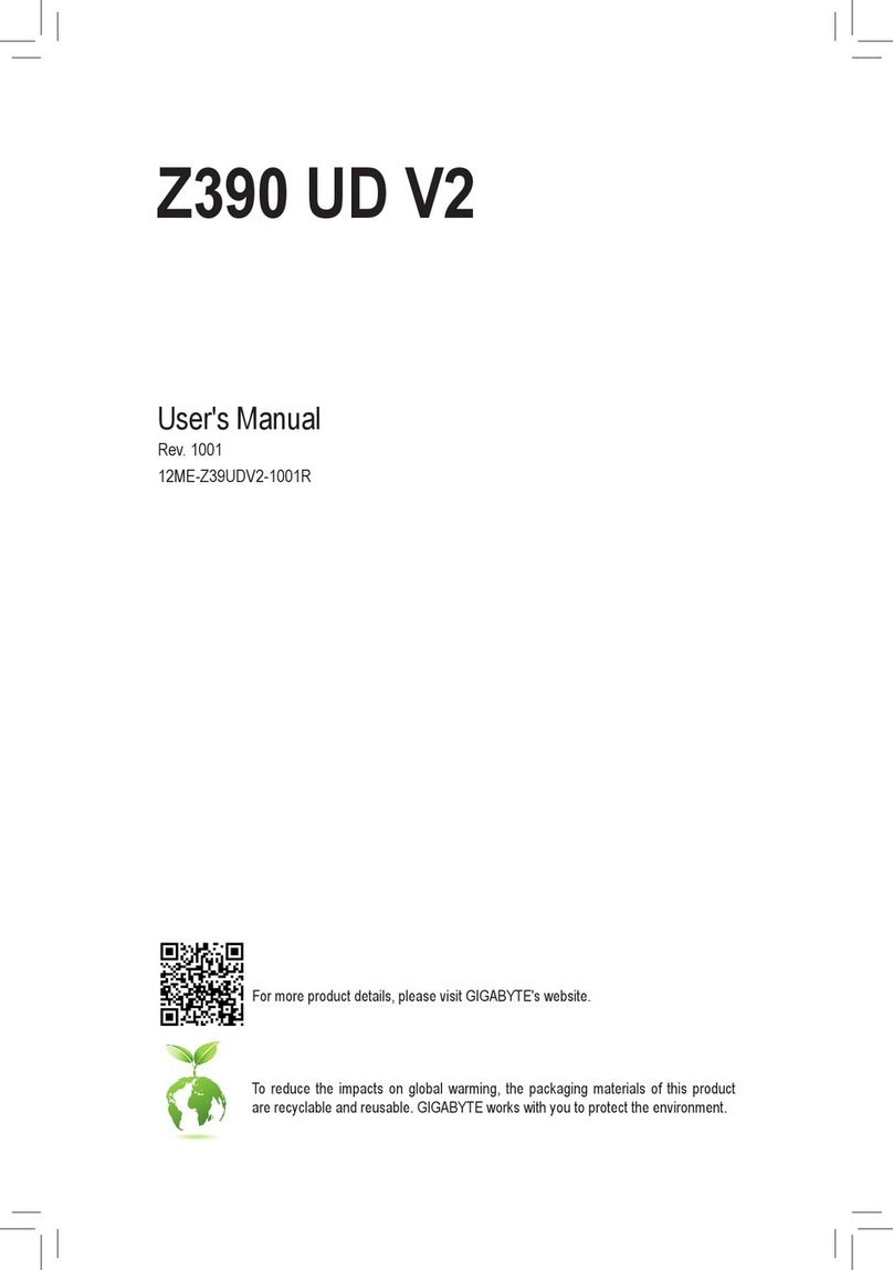 Gigabyte Z390 UD user manual