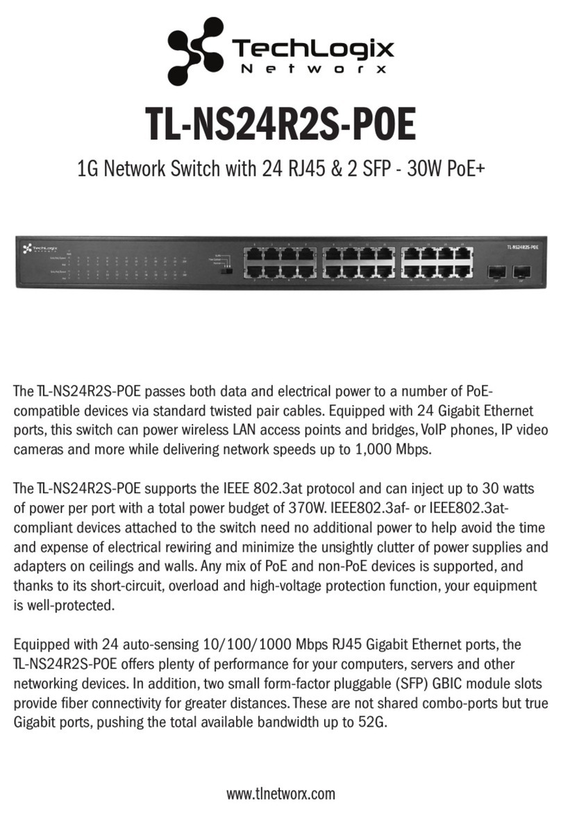 Techlogix TL-NS24R2S-POE User manual