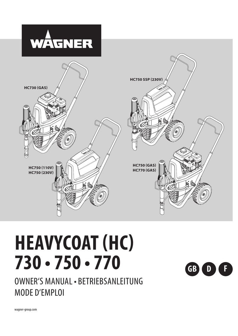 WAGNER HEAVYCOAT HC750 owner's manual