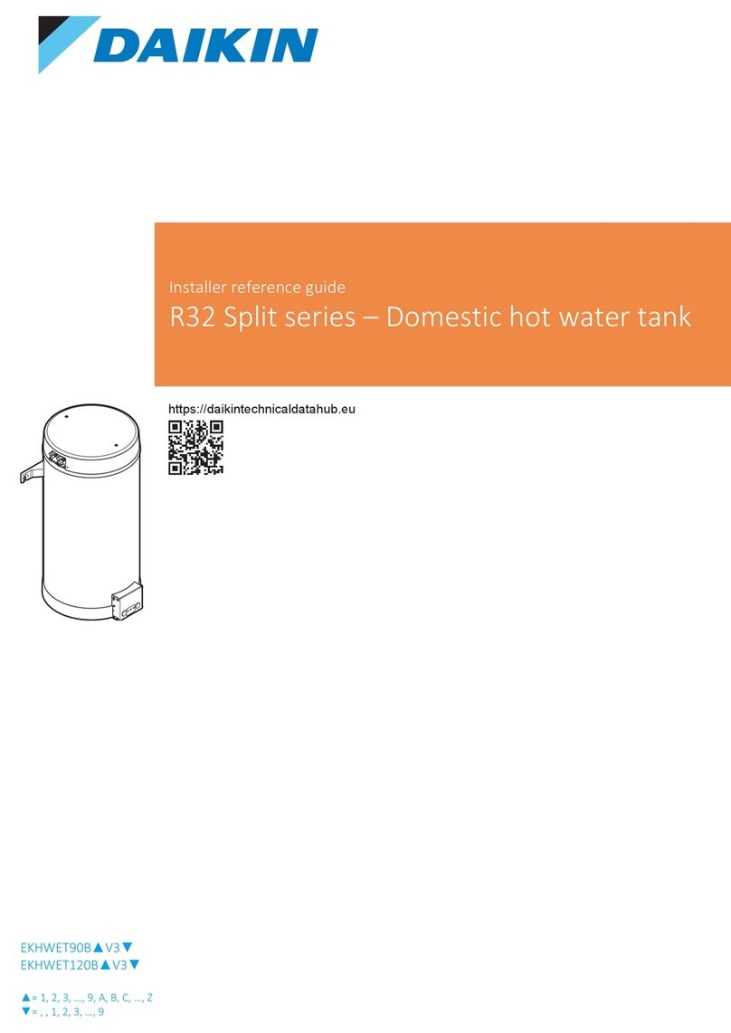 Daikin EKHWET-BV3 How to use