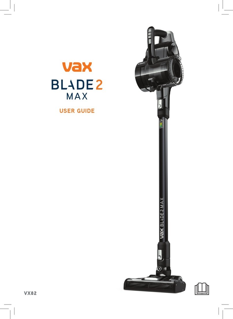 Vax VX82 User manual