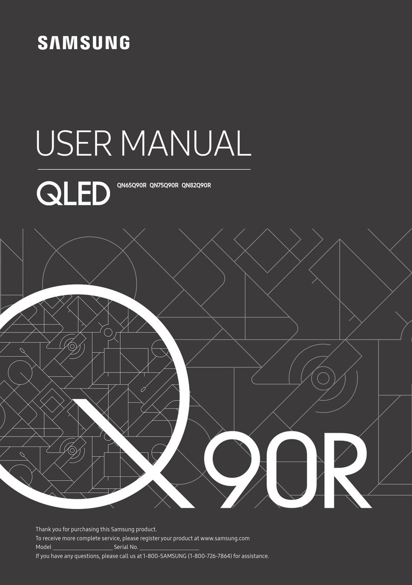 Samsung QLED QN65Q90R User manual