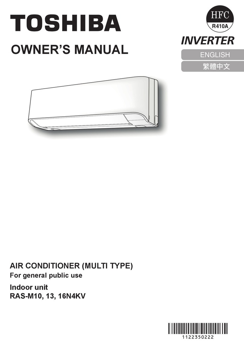 Toshiba RAS-M10N4KV User manual