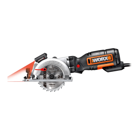 Worx WORXSAW XL WX427 User manual Worx WORXSAW XL WX427 User manual