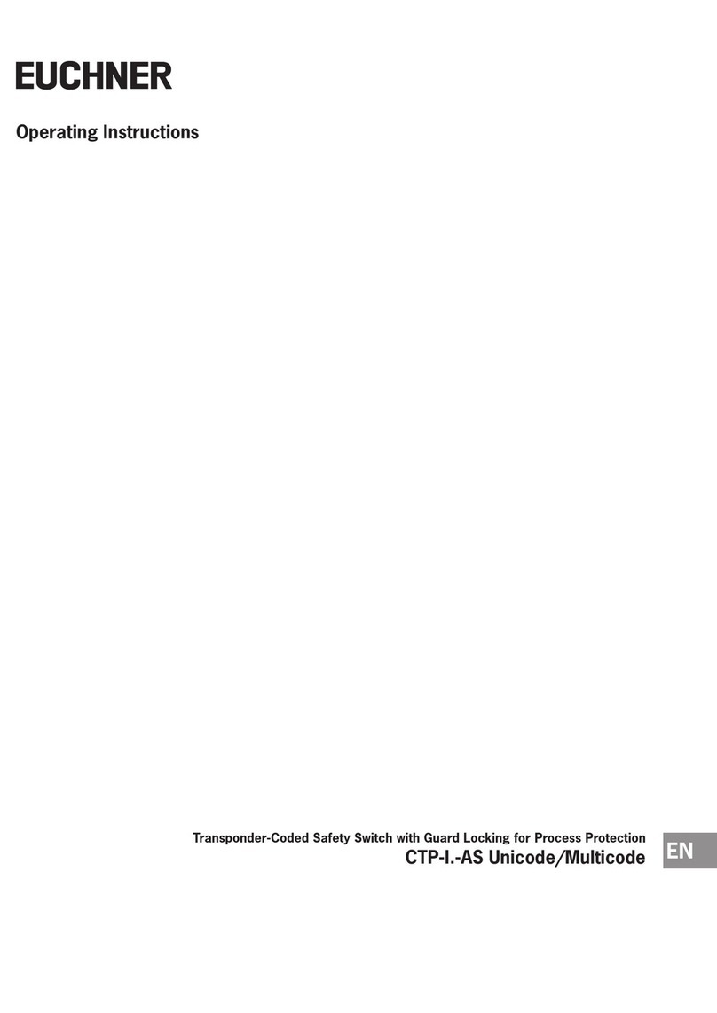 EUCHNER CTP-I.-AS Unicode Series User manual