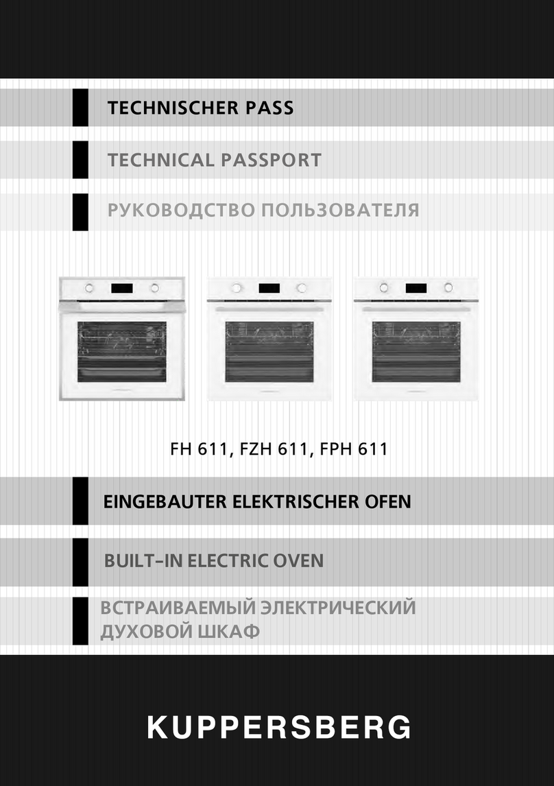 Kuppersberg FPH 611 Technical Passport