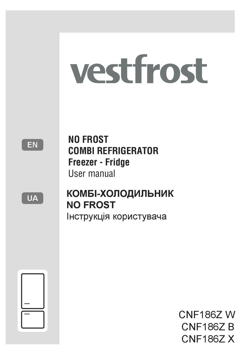 Vestfrost CNF186Z W user manual