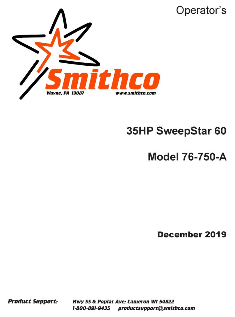 Smithco 35HP SweepStar 60 User manual