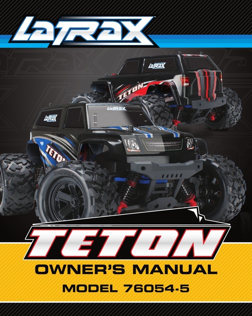 LaTrax TETON 76054-5 User manual