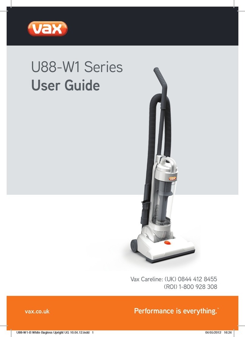 Vax U88-W1 User manual