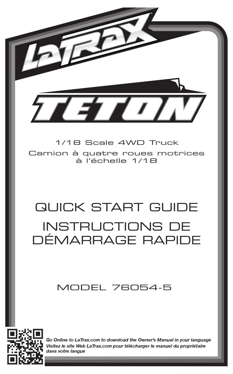 LaTrax TETON 76054-5 quick start guide