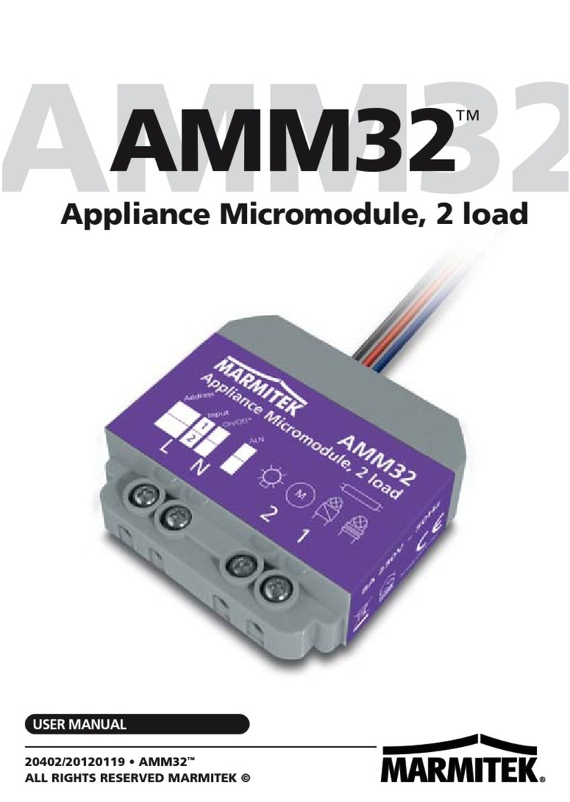 Marmitek AMM32 User manual Marmitek AMM32 User manual