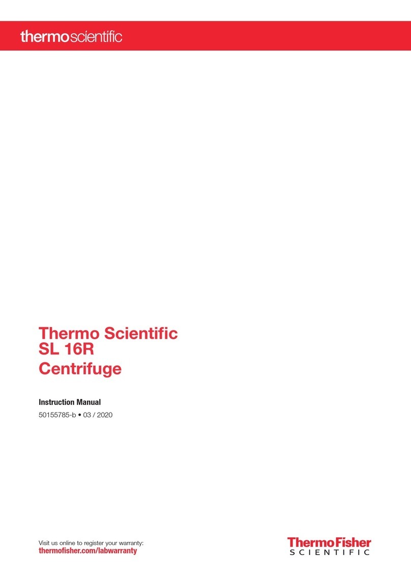 Thermo Scientific Thermo Scientific SL16R User manual