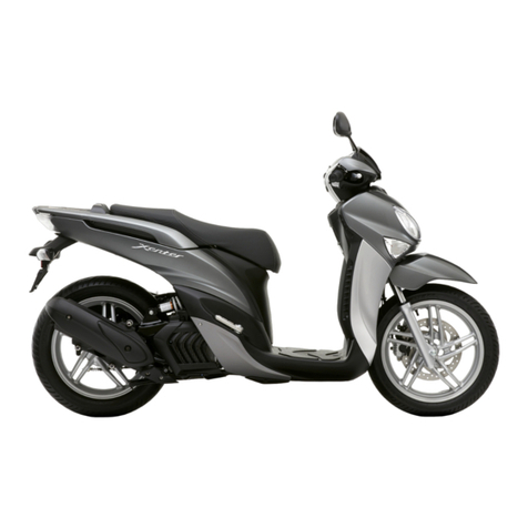 Yamaha xenter HW125 owner's manual