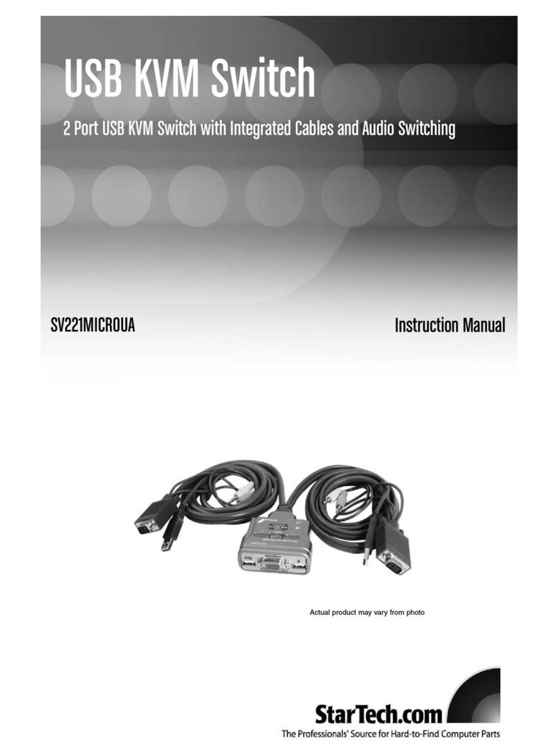 StarTech.com SV221MICROUA User manual StarTech.com SV221MICROUA User manual