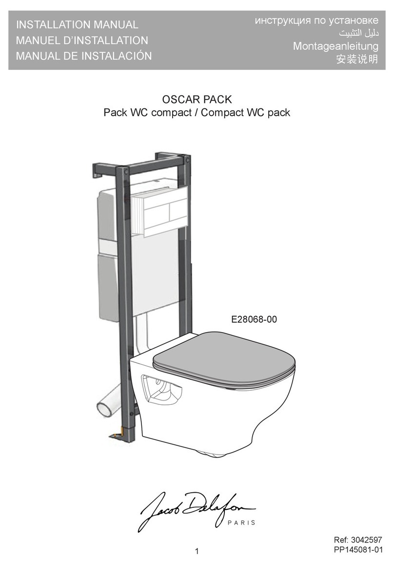 Jacob Delafon OSCAR PACK E28068-00 User manual Jacob Delafon OSCAR PACK E28068-00 User manual