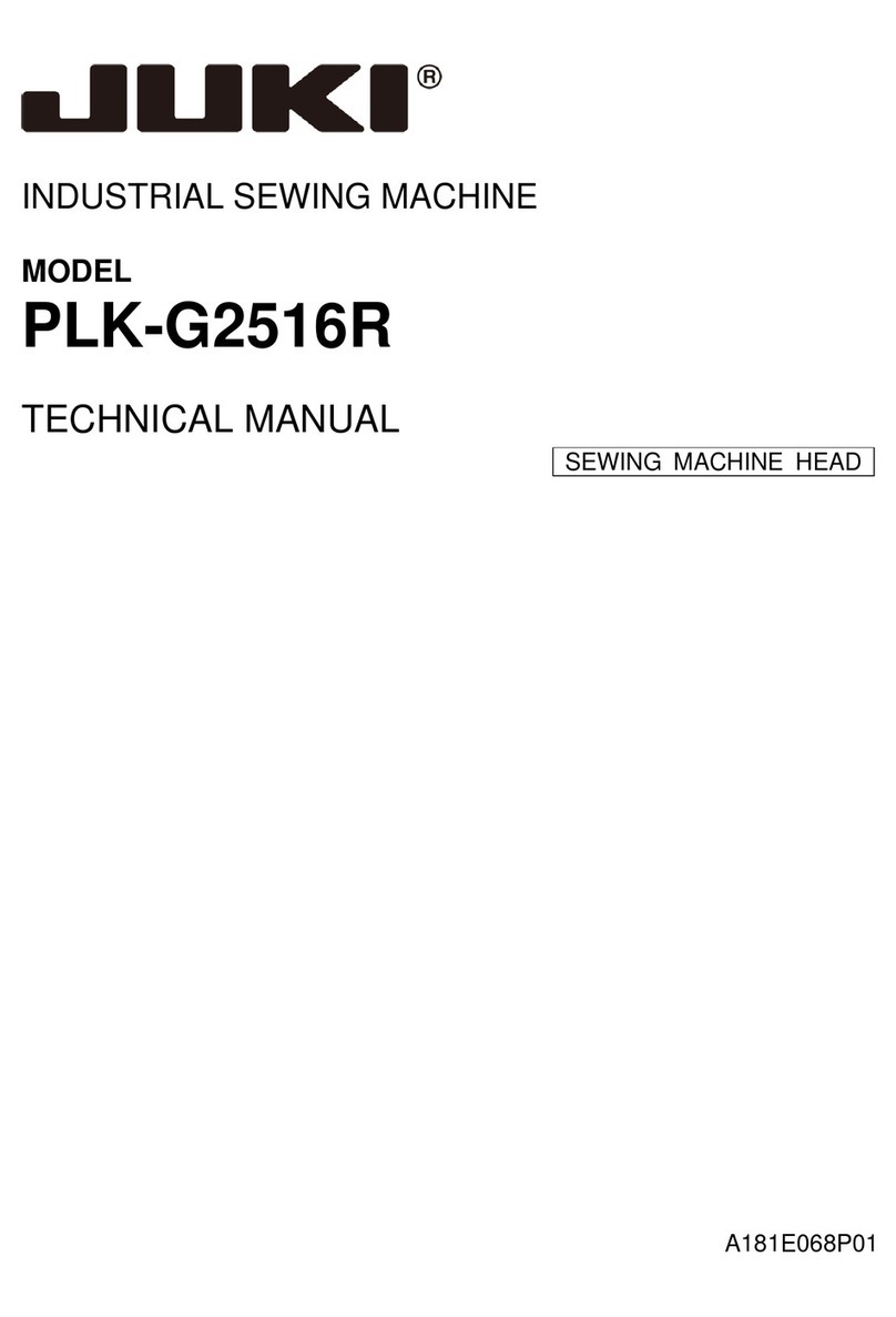 JUKI PLK-G2516R User manual