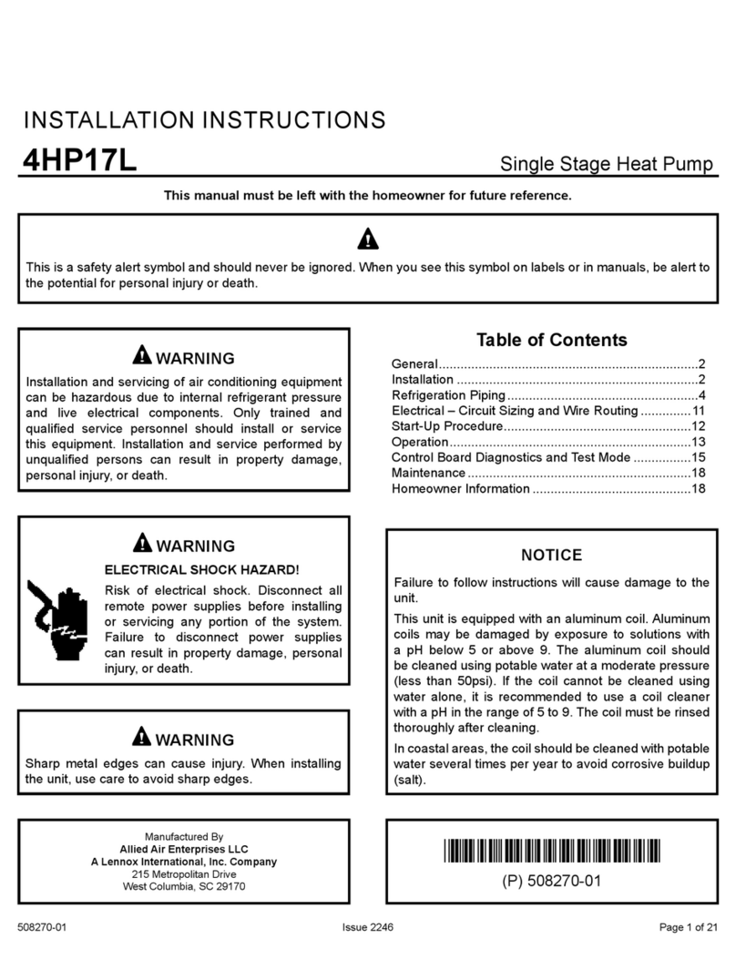 Allied 4HP17L installation instructions