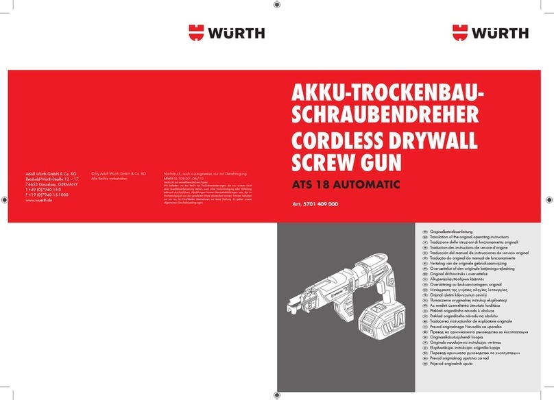 Würth ATS 18 AUTOMATIC manual